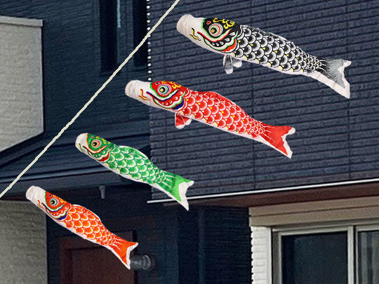 大類です。 こいのぼり 5m 6点セット かなめ鯉 koi-001-812_catch.jpg