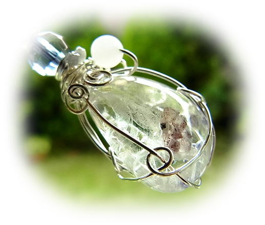 フローライトインクォーツ：樹Rieは高波動の天然石と手作りの