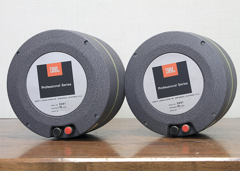 JBL 2441 16Ω ドライバーペア - 中古オーディオの販売や買取なら