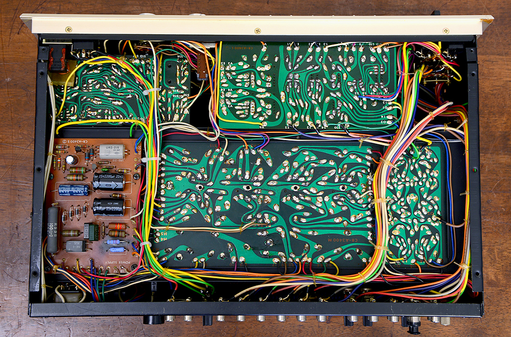 LUXKIT ラックスキット A3400 真空管コントロールアンプ メンテナンス