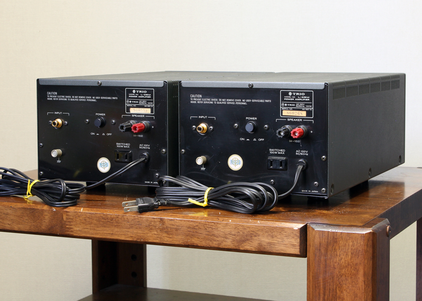 TRIO L-05M モノラルパワーアンプ ペア - 中古オーディオの販売や買取