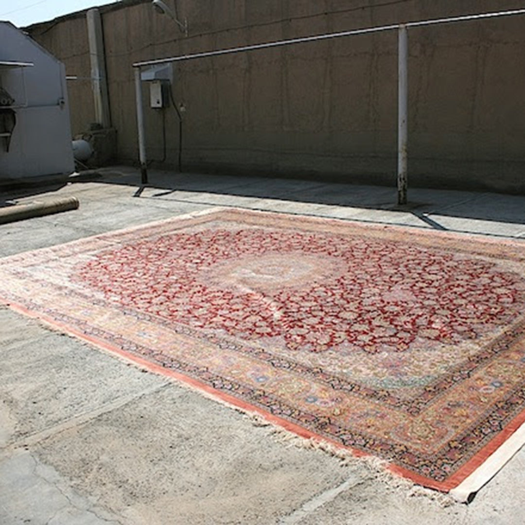 ペルシャ絨毯 イラン カシャーン産リビングサイズ 227✕135