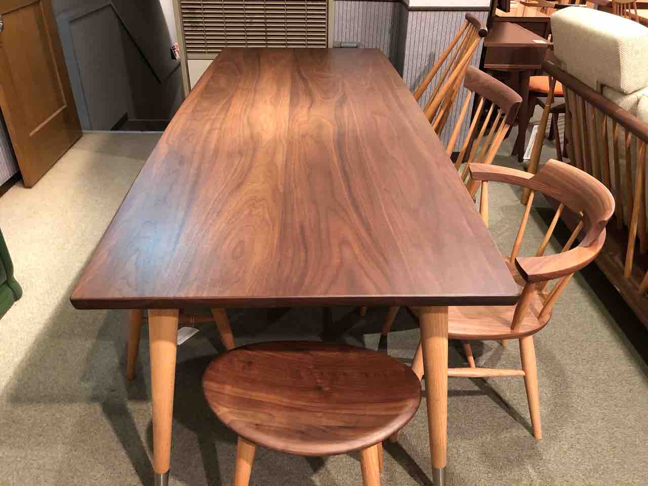 2019最終・柏木工セール】シビルダイニングセットと高山ウッドワークス