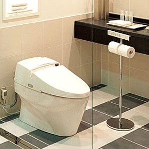 YH63SD｜TOTOスタンド式二連紙巻器[黄銅製][アクセサリー]