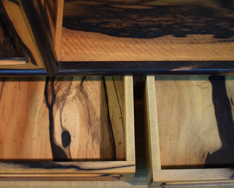 黒柿の茶棚｜一点物の黒柿の商品販売