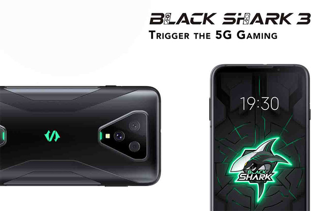 ゲーミングスマホ「Black Shark 3」が予約開始――シリーズ初の5G対応で6