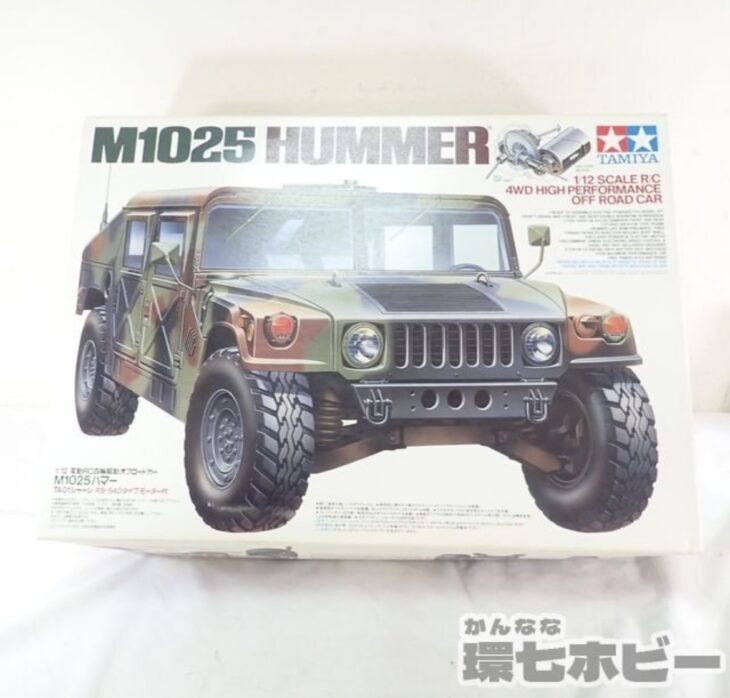 未組立 タミヤ 1/12 M1025 ハマー 四輪駆動オフロードカー 電動RC