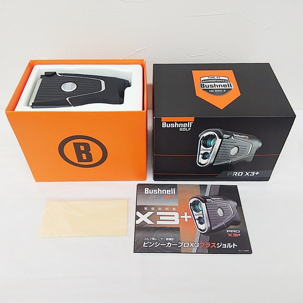 ブッシュネル ピンシーカープロX3プラスジョルト ゴルフ用レーザー距離
