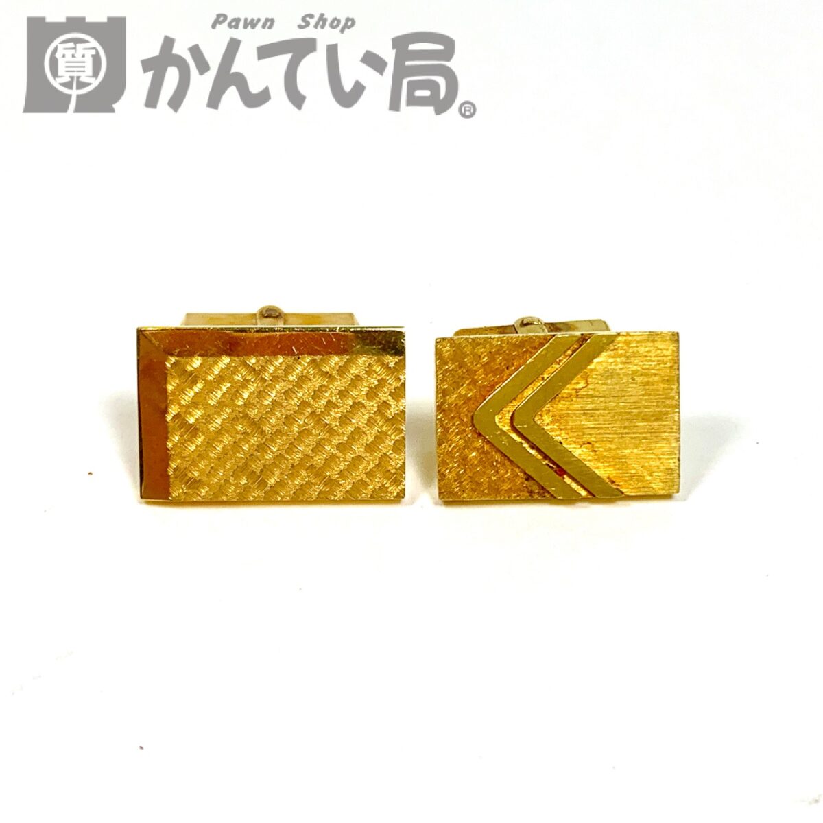 K18 カフスボタンをお買取りしました！【かんてい局 新潟上越店