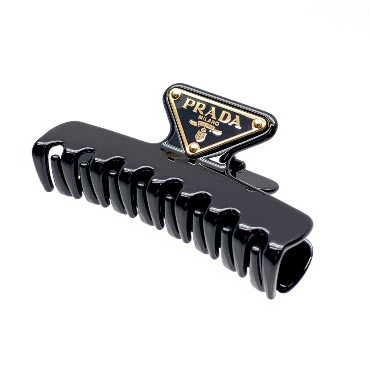 PRADA プラダ 1IF103_K9D メタル クロウクリップ ヘアクリップ を