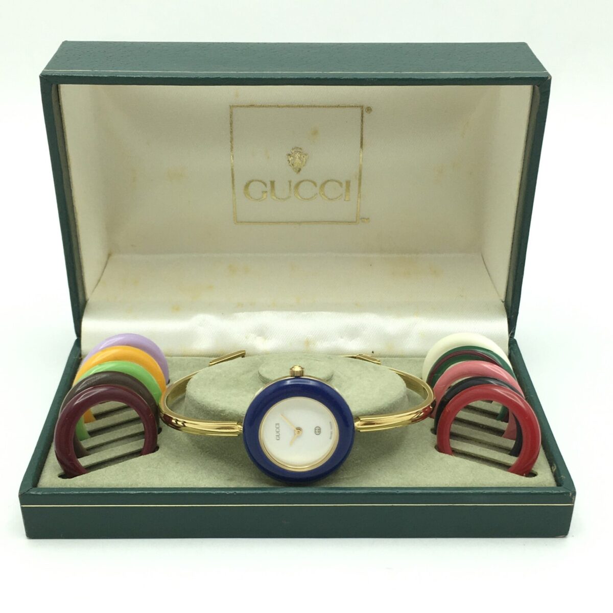 グッチ 11/12 チェンジべゼルウォッチ ジャンク品】の買取金額と査定の