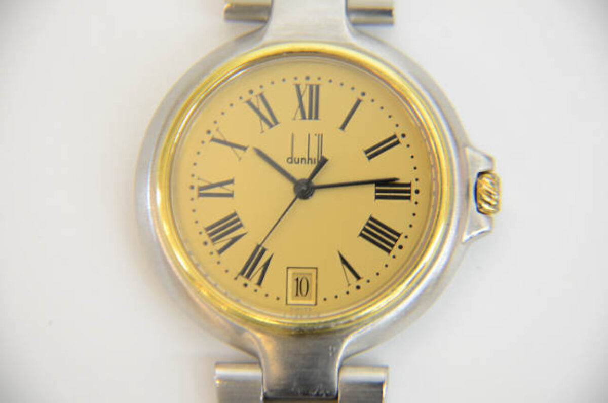メンズ時計 DUNHILL ダンヒル エリート クオーツをお買取りさせて
