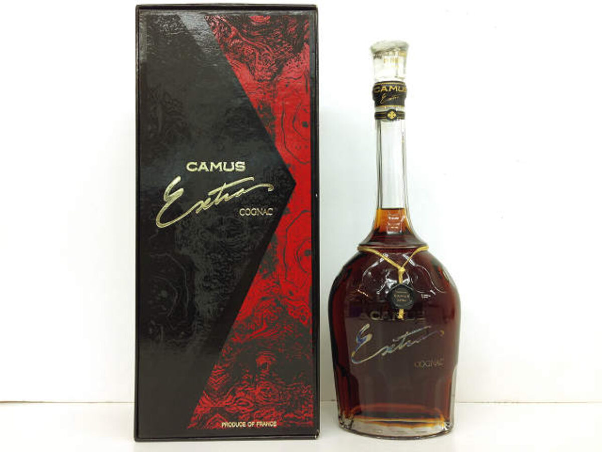 古酒 CAMUS カミュ ブランデー コニャック エクストラ ロングネック