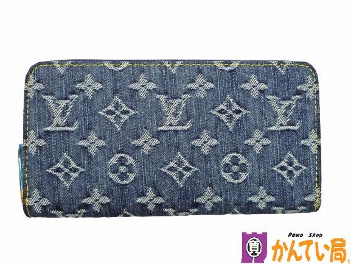 ルイヴィトン》M95341 ジッピーウォレット モノグラムデニムの驚きの