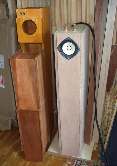 FOSTEX FE103E,FE126E 田中式バックロード 創造と反省の自作スピーカー