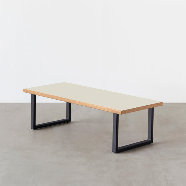 THE LOW TABLE / リノリウム 全32色 × Black Steel – KANADEMONO