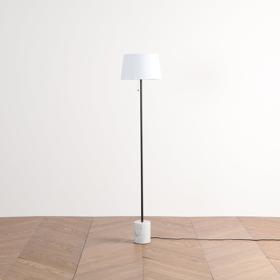 Simple - Elegant Steel Shade Floor Lamp – KANADEMONO