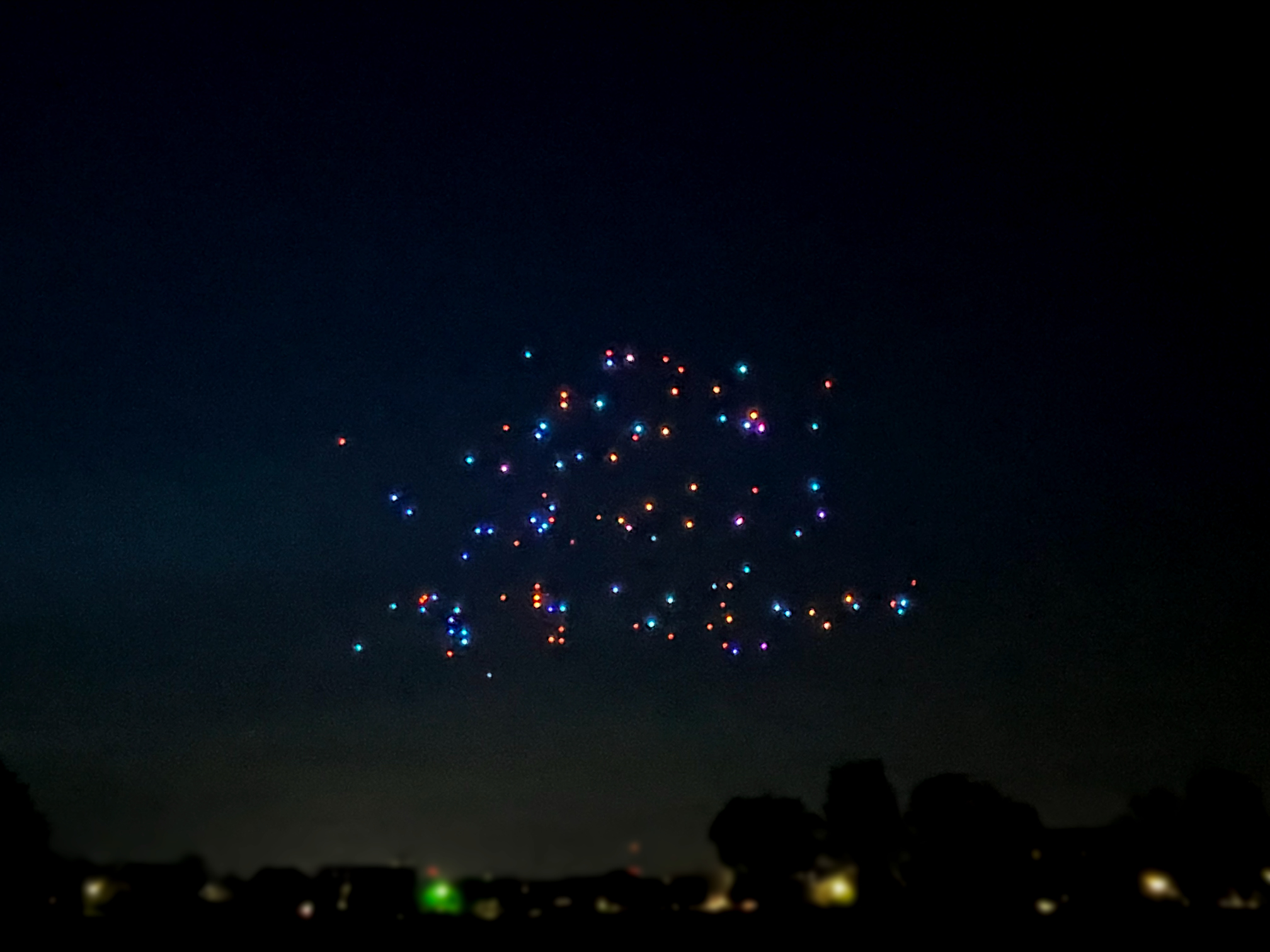 2025春・夜桜スペシャルドローンショー in 金沢