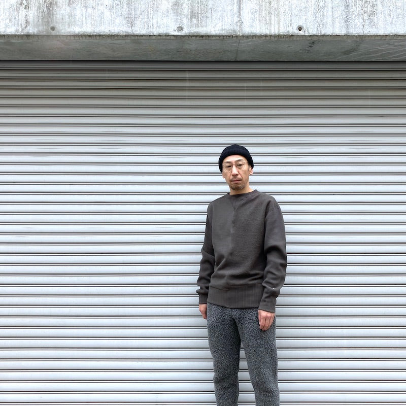 Nigel Cabourn ナイジェルケーボン ARMY CREW JERSEY MIX 通販