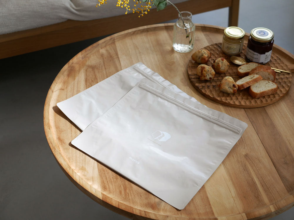 MARNA/マーナ＞ パン冷凍保存袋 一斤 2枚入り – カチモ | カチあるモノ