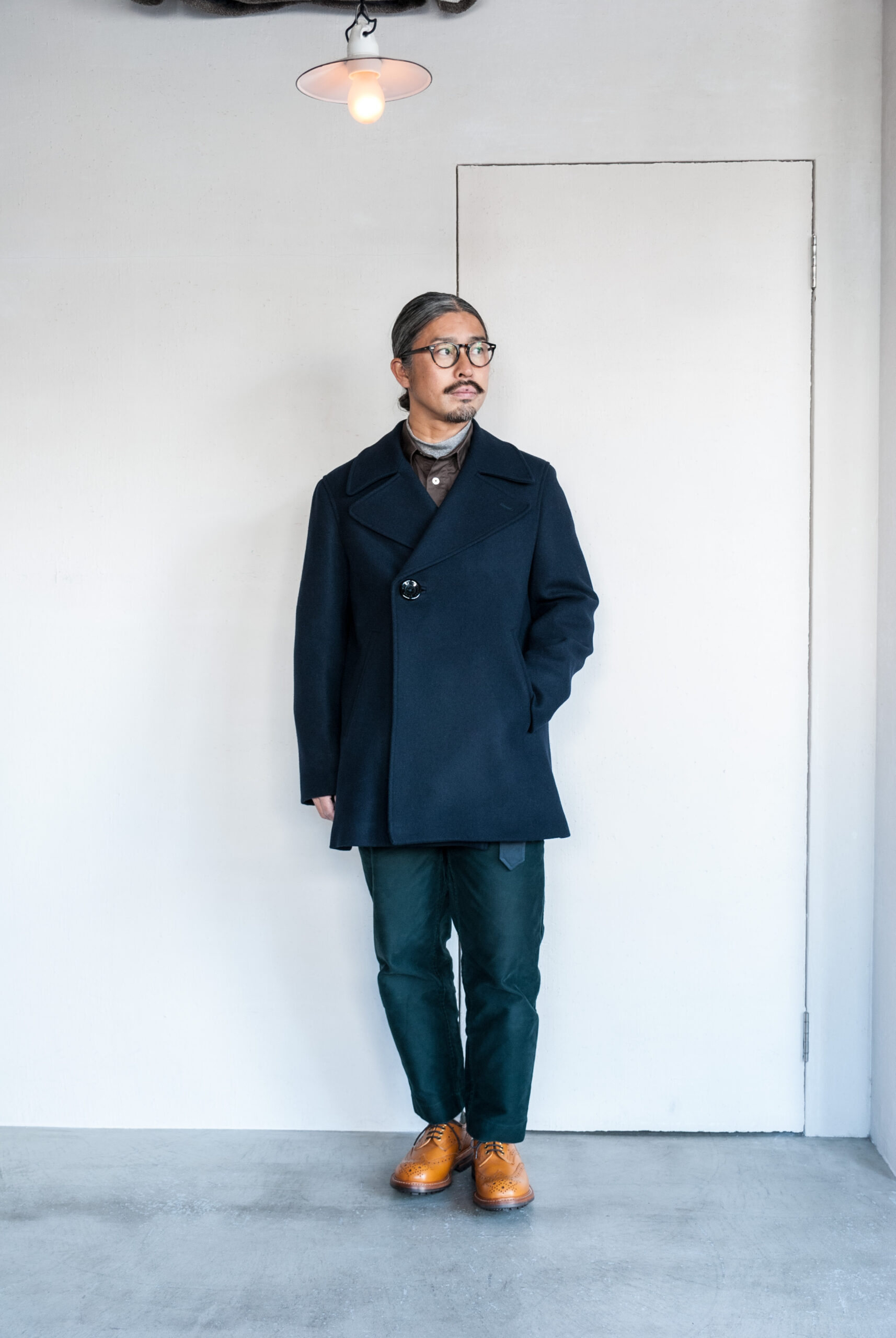 QUILP MASON Military P-Coat | kado〔カド オノミチ〕