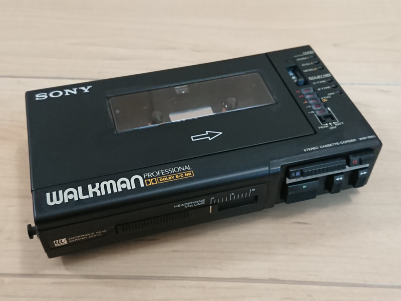 思い出家電】カセットは今も現役、ソニーのウォークマン「WM-D6C