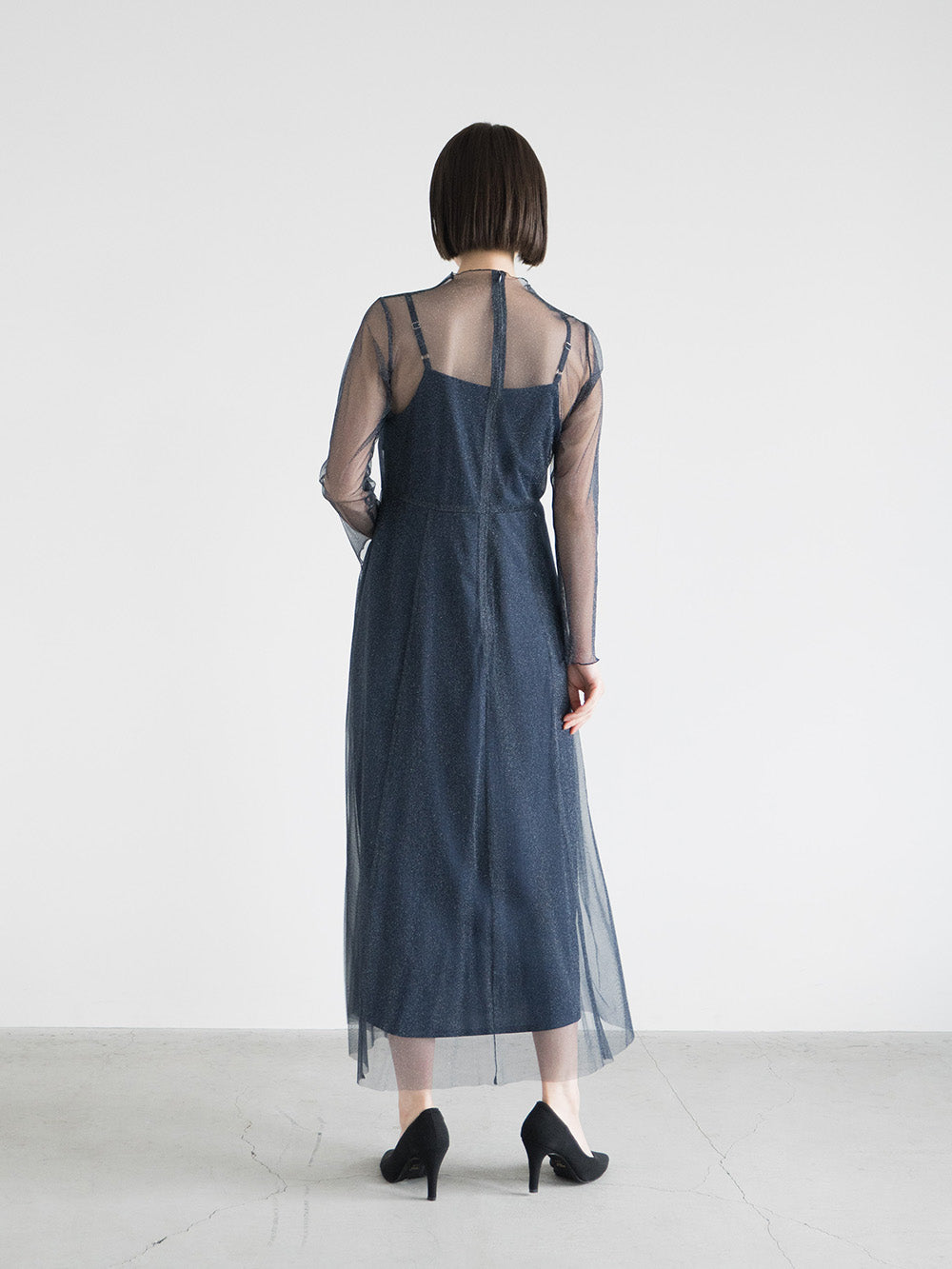 kaene公式オンラインストア ラメチュールメロウワンピース / 100535