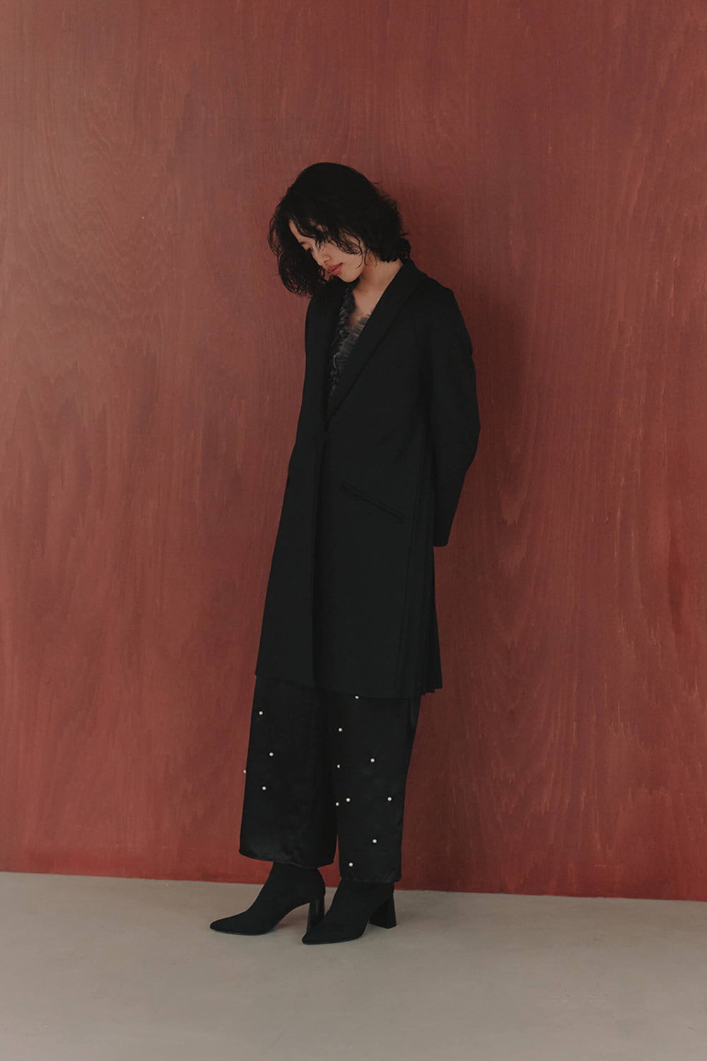 kaene公式オンラインストア バックプリーツコート / 004074 結婚式