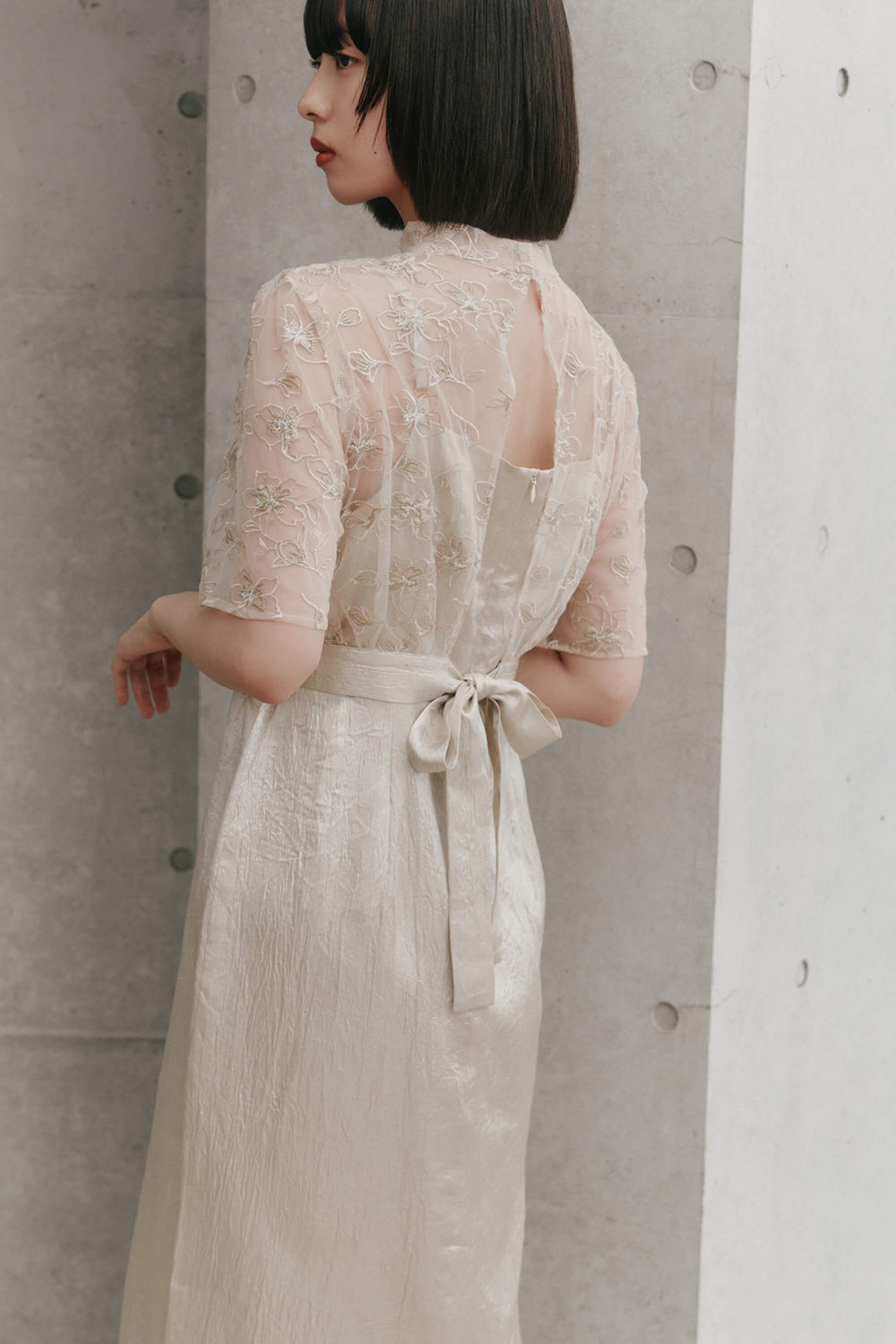 kaene公式オンラインストア エンブロイダリーレースブラウスセット