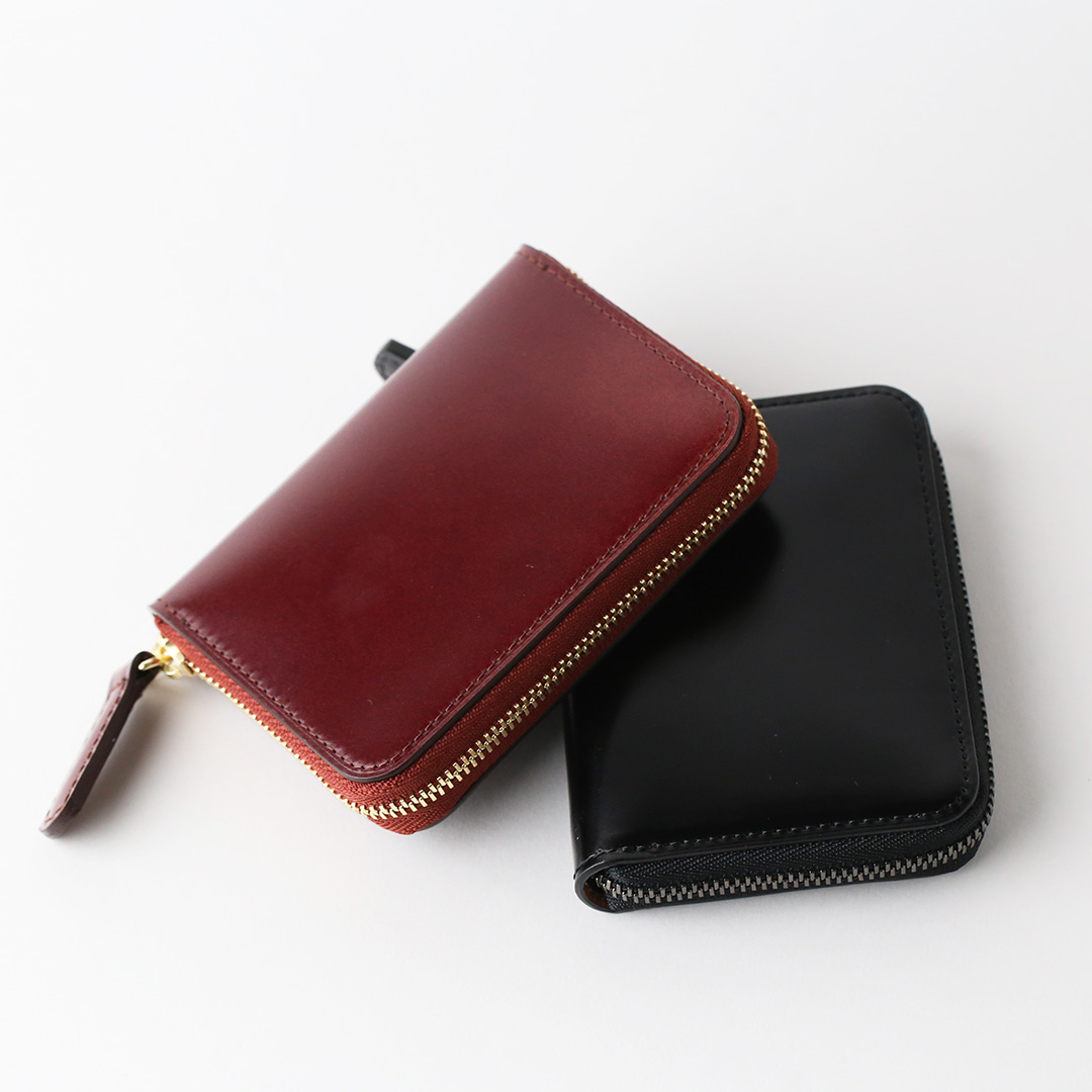 コードバン ラウンドファスナーコインケース | 香久山鞄