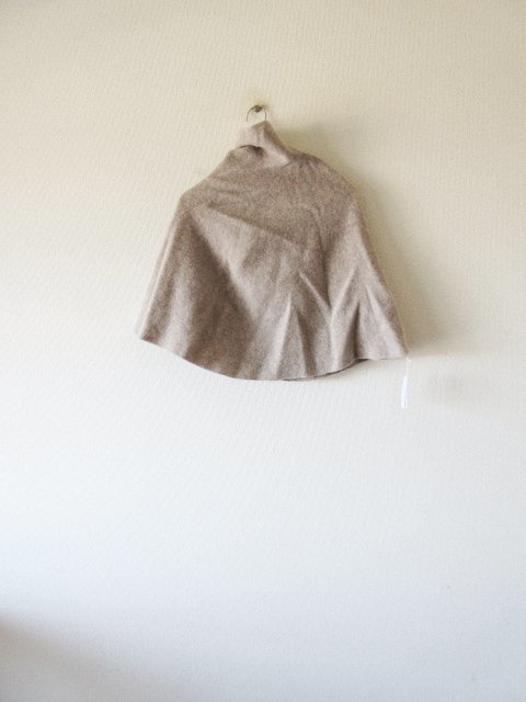 Cecilie Telle / セシルテル P-05 ハイネックプルオーバーポンチョ