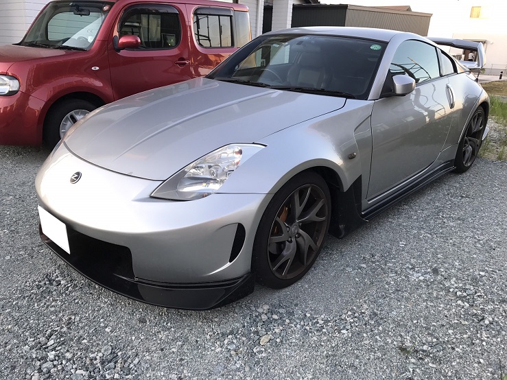 ニッサン フェアレディZ Z33 H14 シルバー - チューニングカー買取り