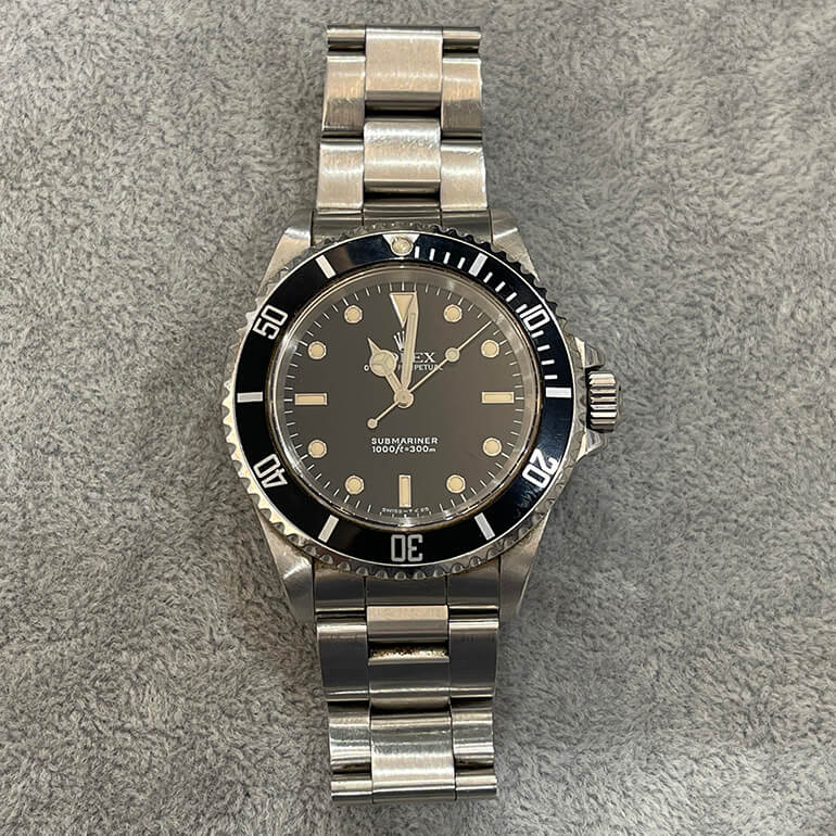 ロレックスサブマリーナの新品仕上げとピン作成｜カイドージュエリー