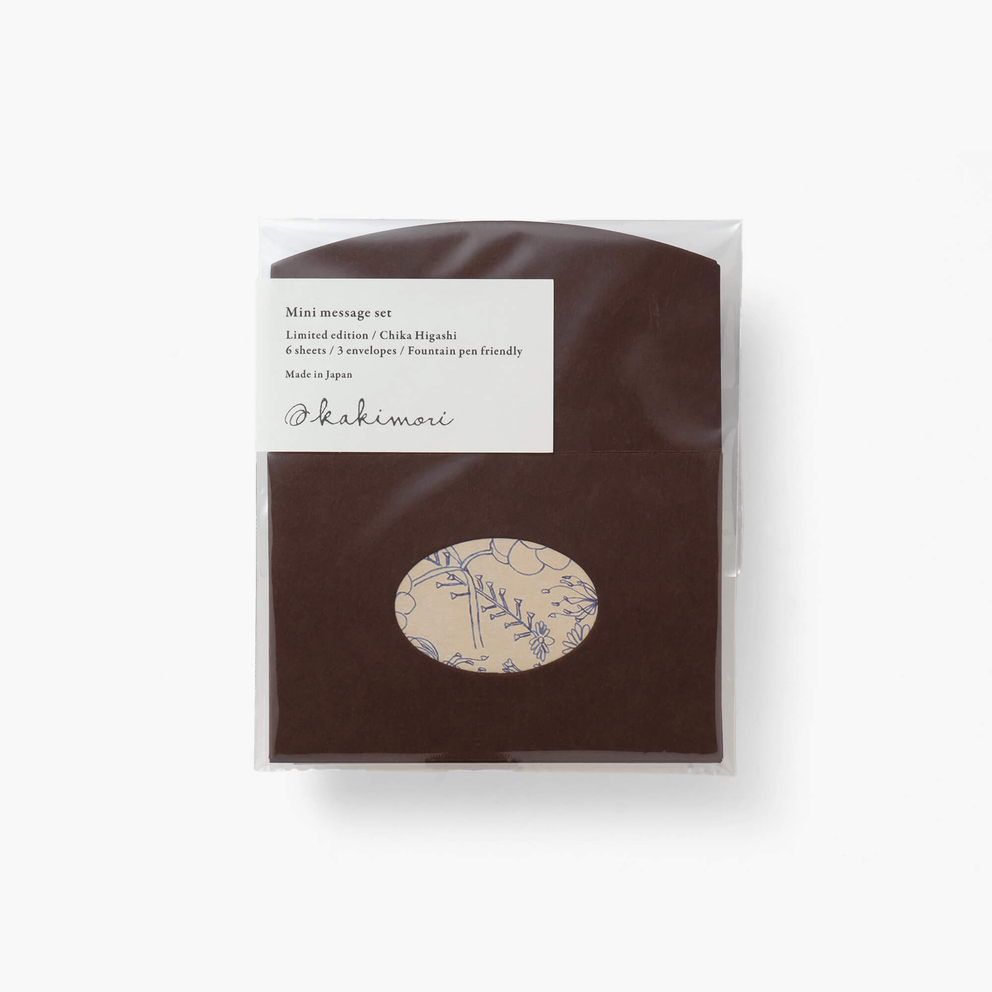 レターセット ミニ - Chika Higashi / Time – Kakimori