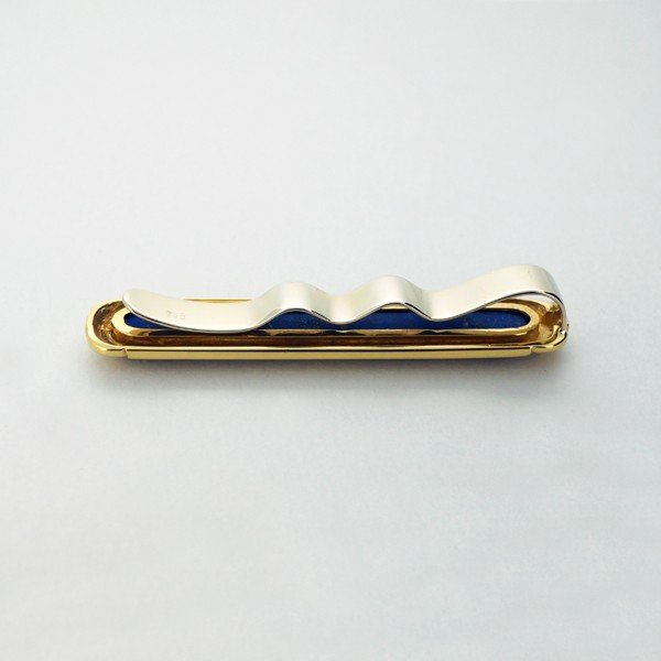K18イエローゴールド ラピスラズリ ネクタイピン カフス ドイツ製