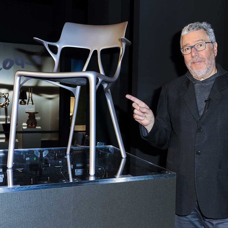 名作デザイン図鑑】人工知能が導き出した最適解の椅子 「エーアイ