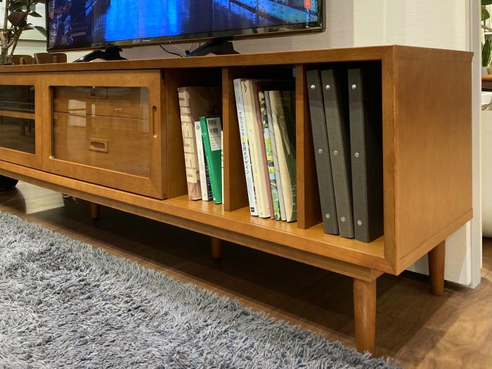 収納力抜群のTVボード「ローボード1800」 – カリモク60オフィシャル