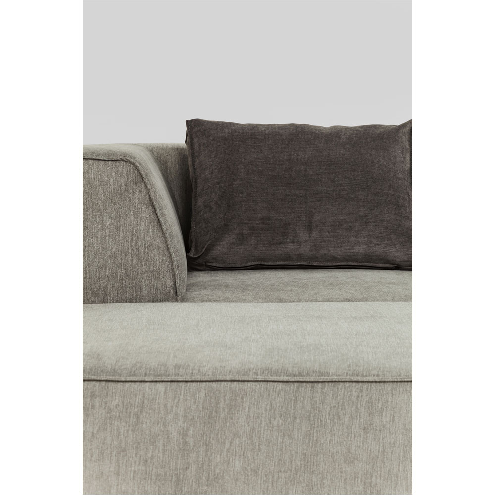 インフィニティ オットマン エレメンツ グレー レフト ソファ - L型