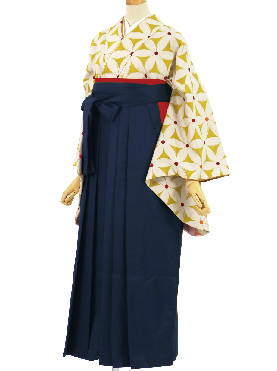 卒業式袴セット ヒロミチ・ナカノ 紐下 87cm 卒業式袴セット ヒロミチ