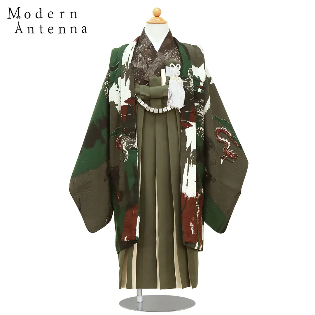 Modern Antenna》タイガーアンドドラゴングリーン／小さめサイズ