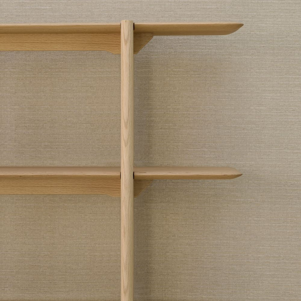 灑(セン) 5段タイプシェルフ(SLP53～57A)(オーク) – 柏木工株式会社