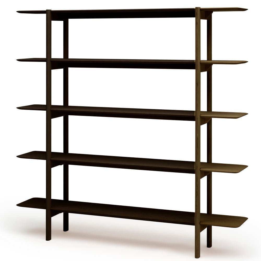 灑(セン) 5段タイプシェルフ(SLP53～57A)(オーク) – 柏木工株式会社