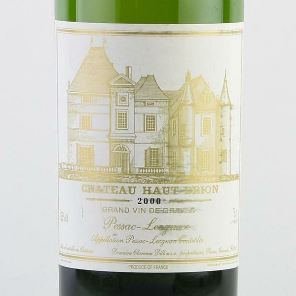 シャトー オー ブリオン ブラン 2000 ラベル不良 オーブリオン Chateau