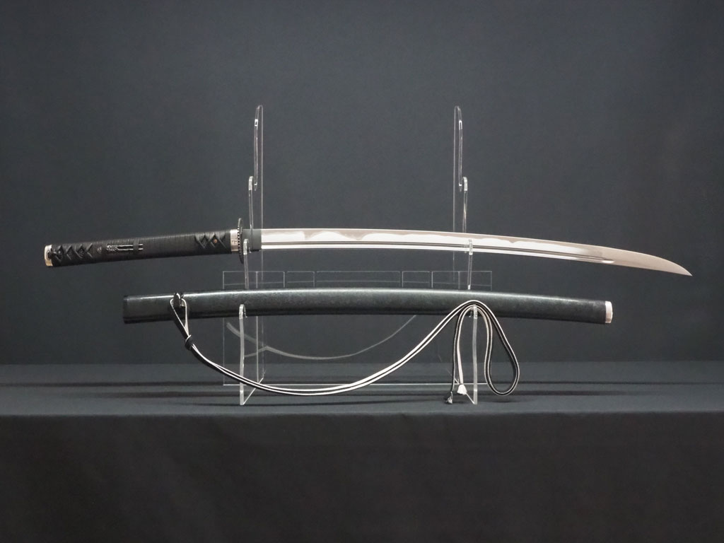 愛知県Y様 居合刀特注製作（重厚な存在感を放つ大切先の居合刀） - 刀