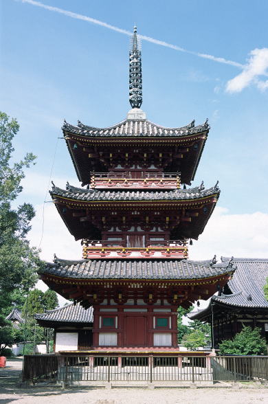 兵庫県の塔 鶴林寺三重塔（2）