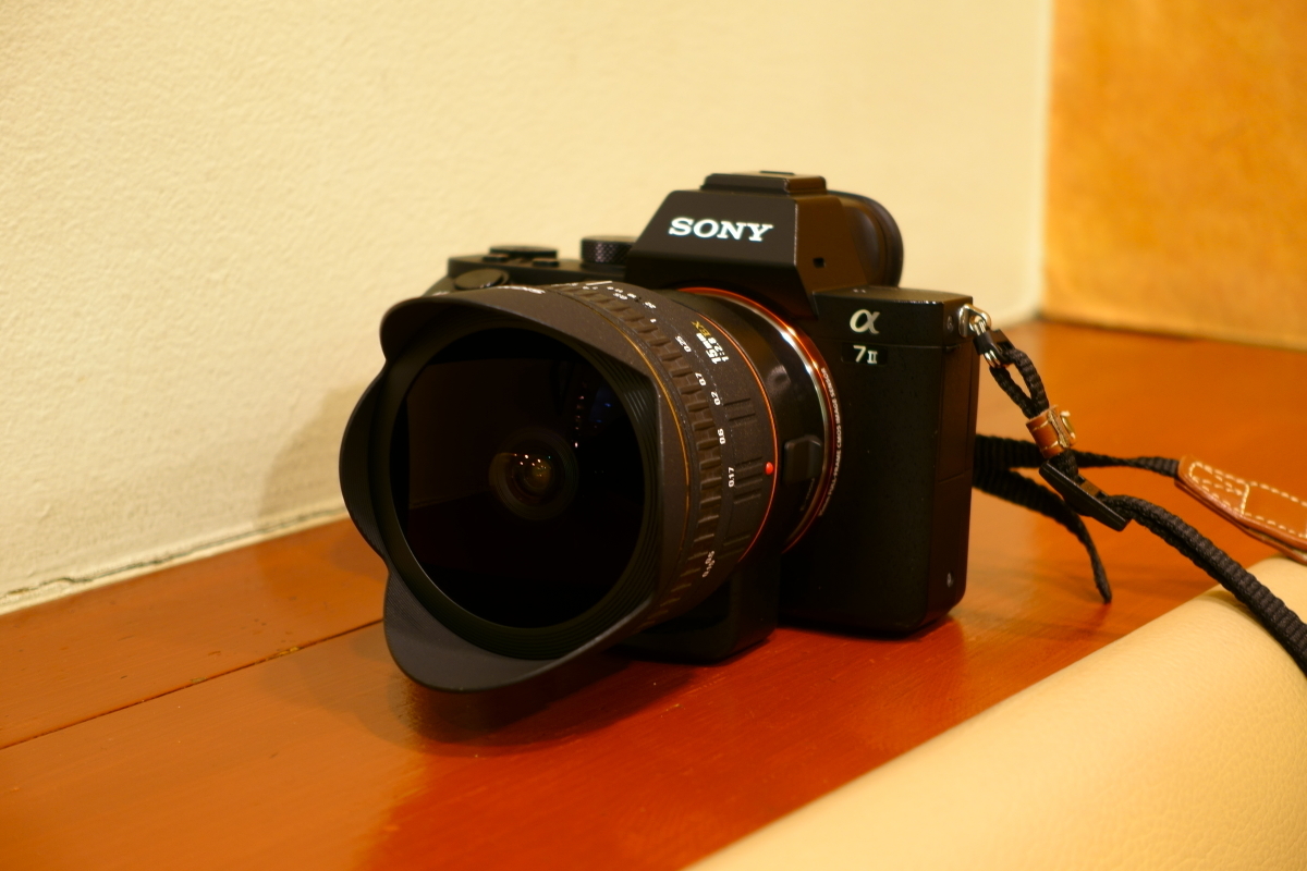 α用魚眼レンズ「SIGMA 15mm F2.8 EX DG DIAGONAL FISHEYE」: ブログ④