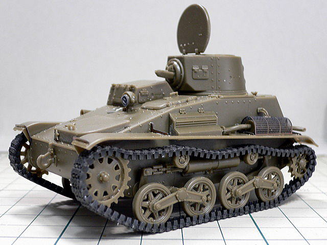 九四式軽装甲車 TK 大日本帝国陸軍軽戦車 ファインモールド 1/35 組立