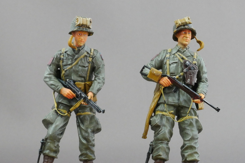 アメリカ軍空挺部隊 バーシティ作戦1945 ドラゴン 1/35 組立と塗装