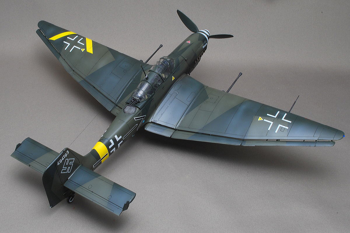 ユンカース Ju87G-2 スツーカ タンクバスター ドイツ軍攻撃機 ハセガワ