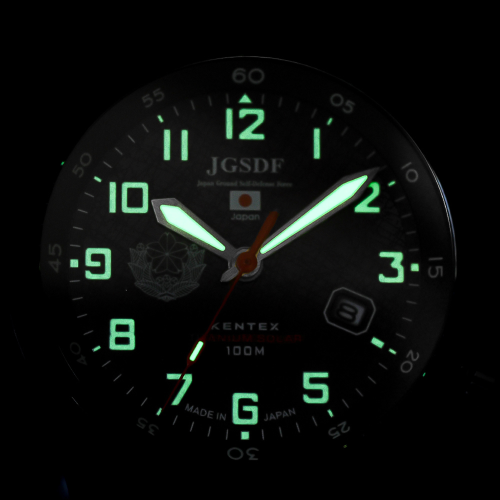 JSDFチタンソーラー 空自モデル ナイロンベルト仕様 [S815M-02]